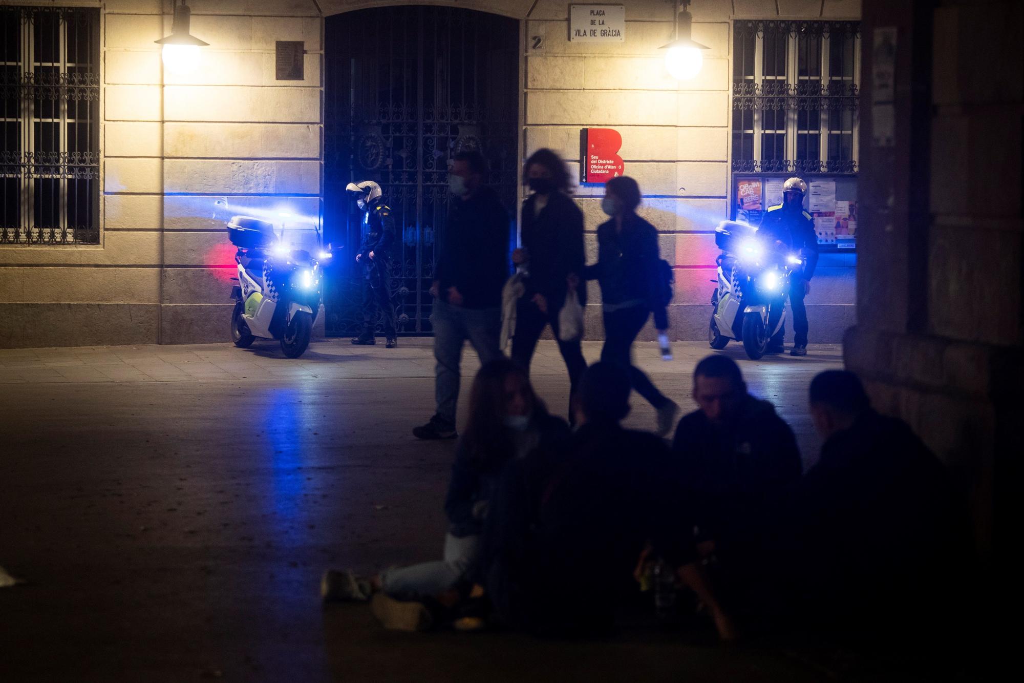 Desallotgen més de 7.000 persones durant la nit de divendres a Barcelona