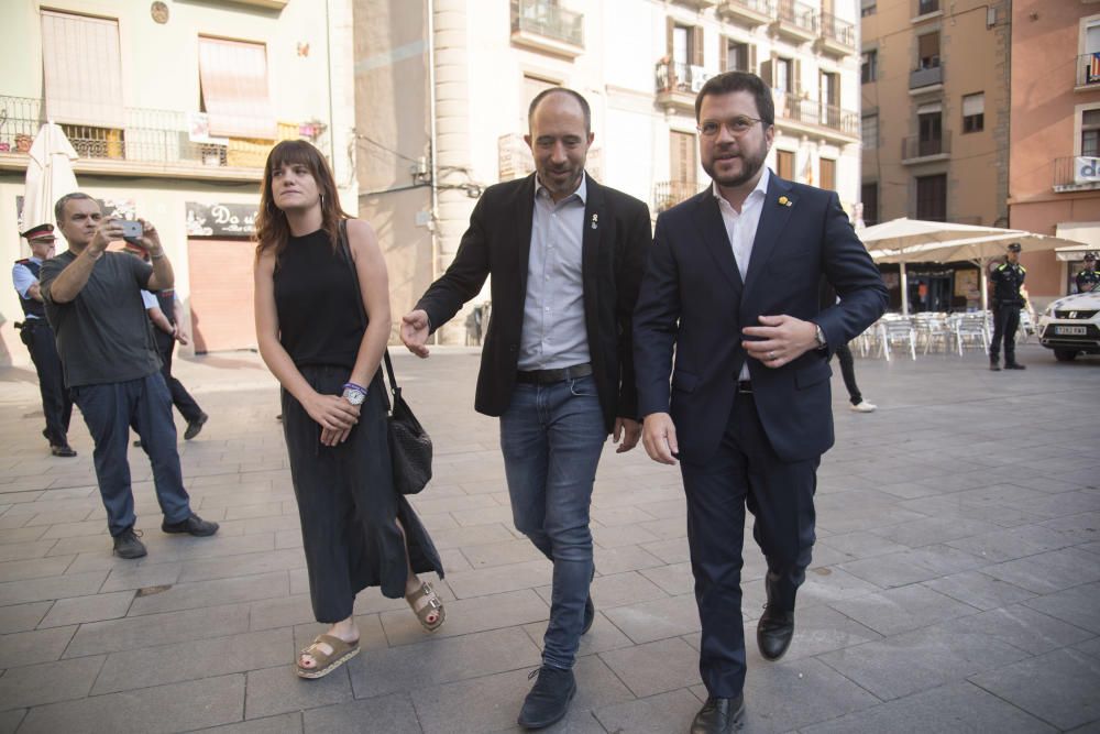 El Govern celebra la seva reunió setmanal a Manresa