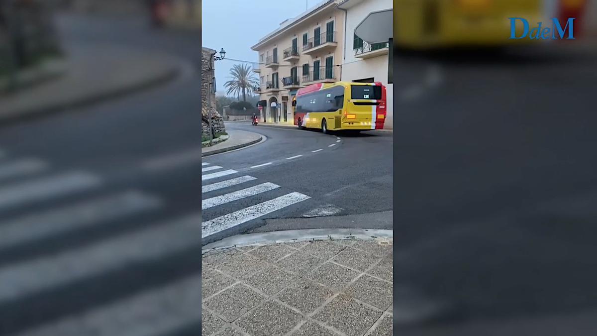 Las nuevas conexiones de bus indignan a Santanyí