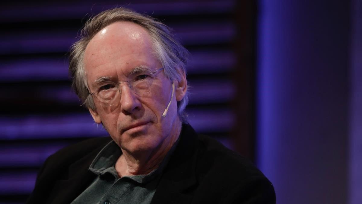 El escritor británico Ian McEwan, en Barcelona, en 2017.