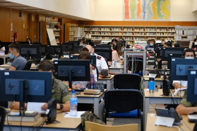 Equipo de rastreo Covid de la Biblioteca del Estado