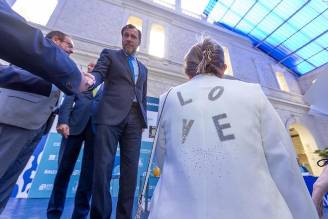 El ministro Óscar Puente en el Foro Alicante de Información celebrado en Casa Mediterráneo