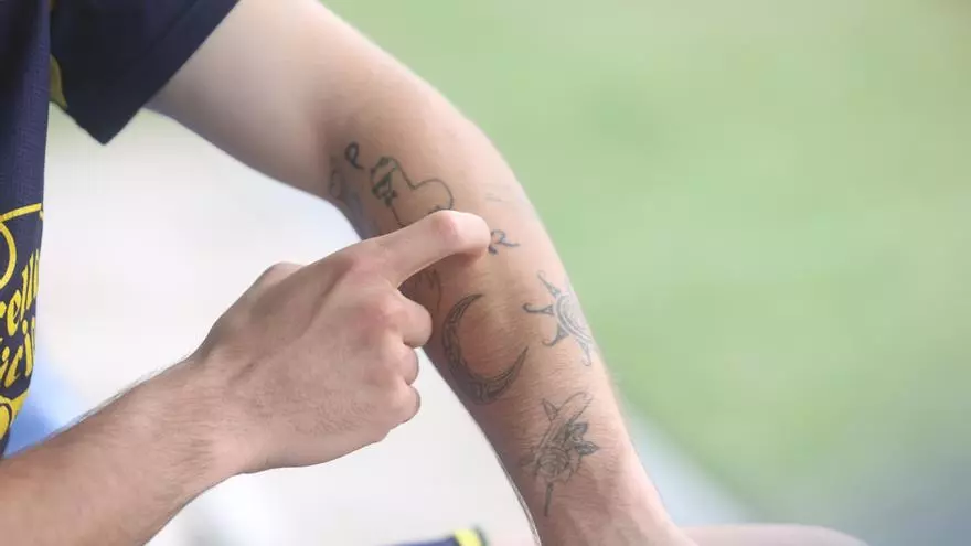 David Mella: "Muchos de mis tatuajes son por mi familia"