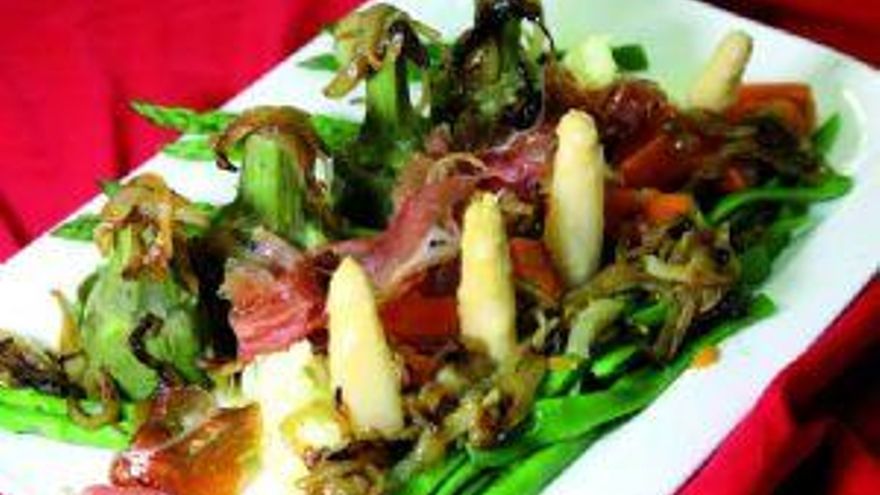 Menestra de verduras aragonesa Menestra de verduras aragonesa