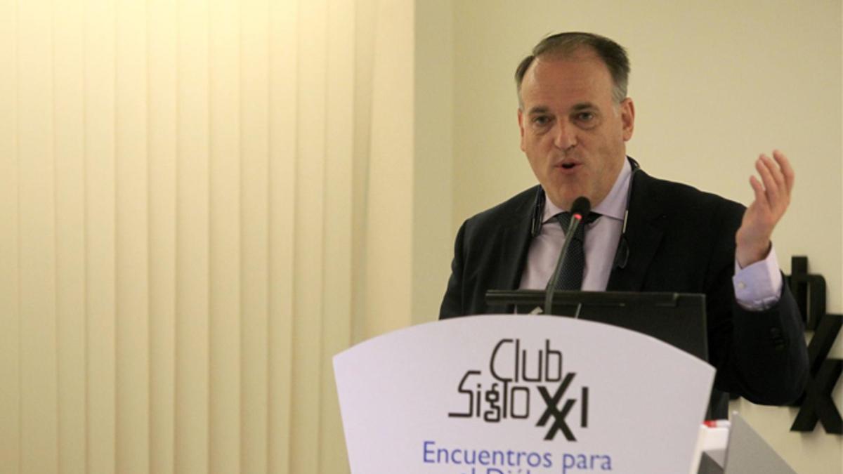 Javier Tebas, presidente de la LFP