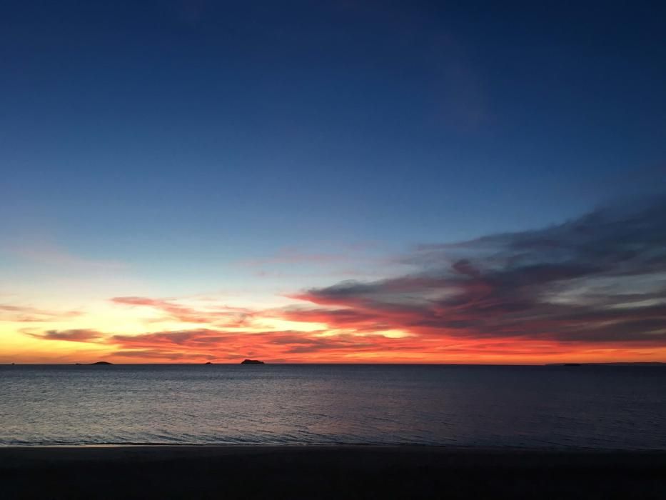 Cada vez amanece más tarde, por lo que los menos madrugadores pueden también disfrutar de estas imágenes