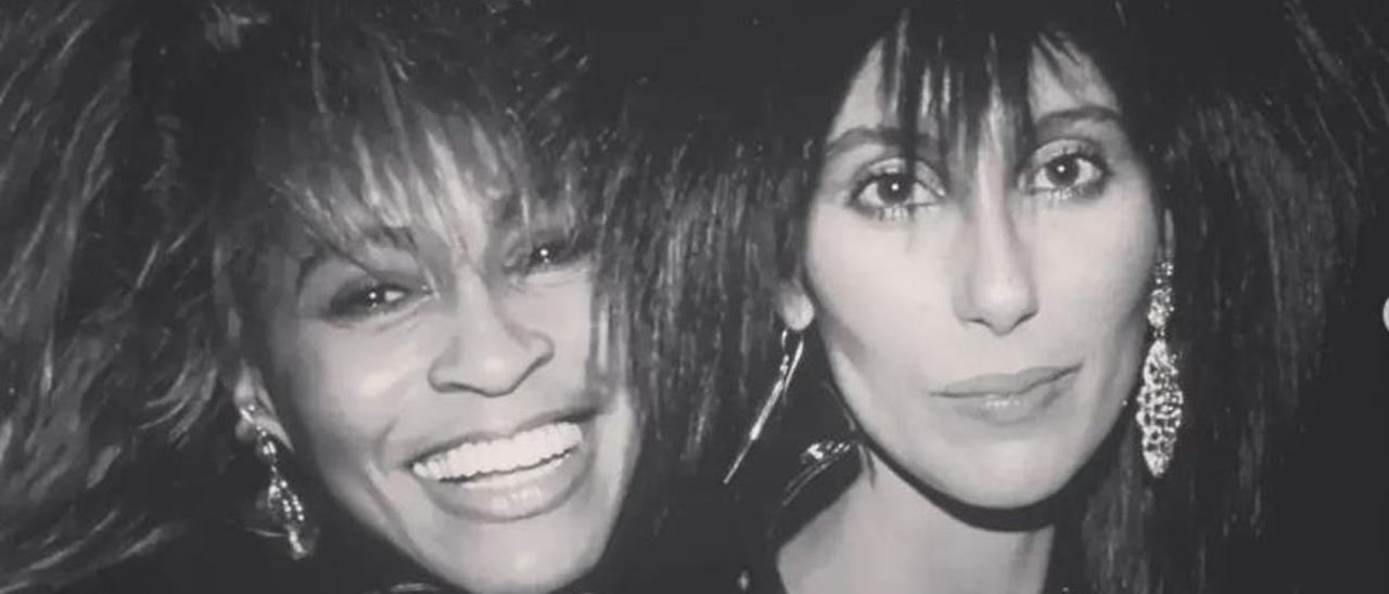 Tina Turner y Cher.