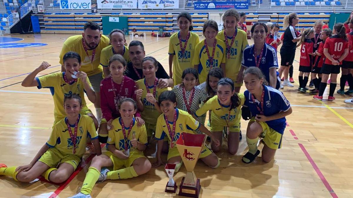 En categoría femenina, el Pequeñas Promesas logró la victoria final en G12.