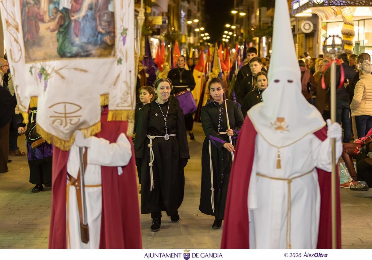 La Hermandat de la Santa Cena de Gandia conmemora su 50 aniversario