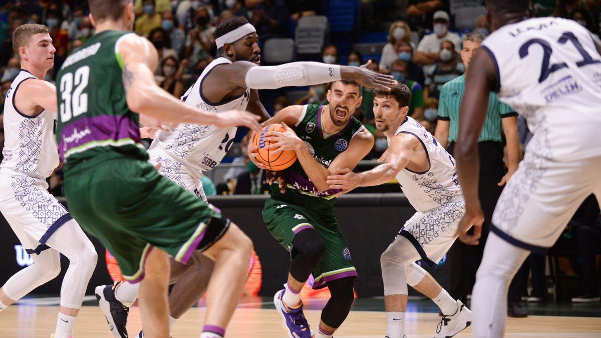 Las imágenes del Unicaja - Dijon de la Basketball Champions League