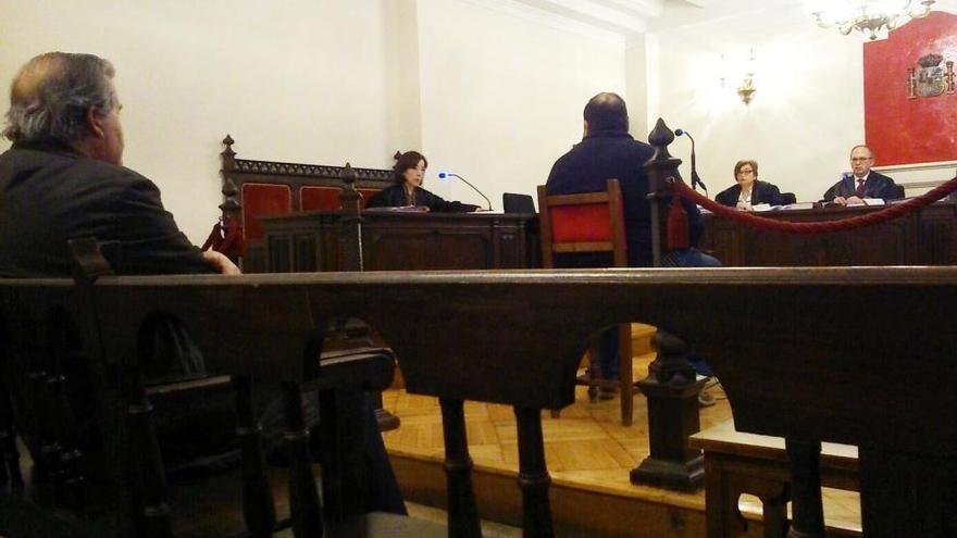 El exdueño de Remesal y Salas, durante el juicio
