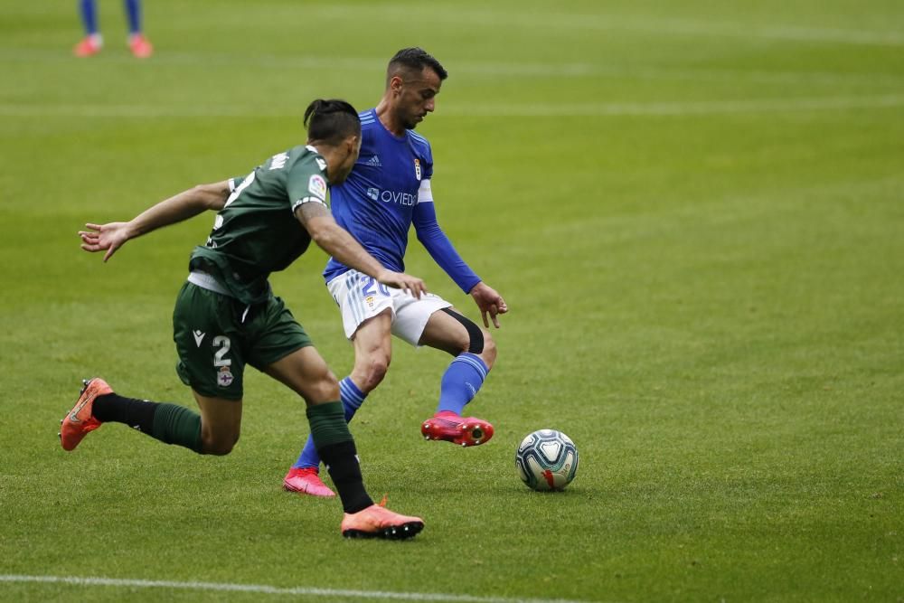 El partido del Oviedo, en imágenes