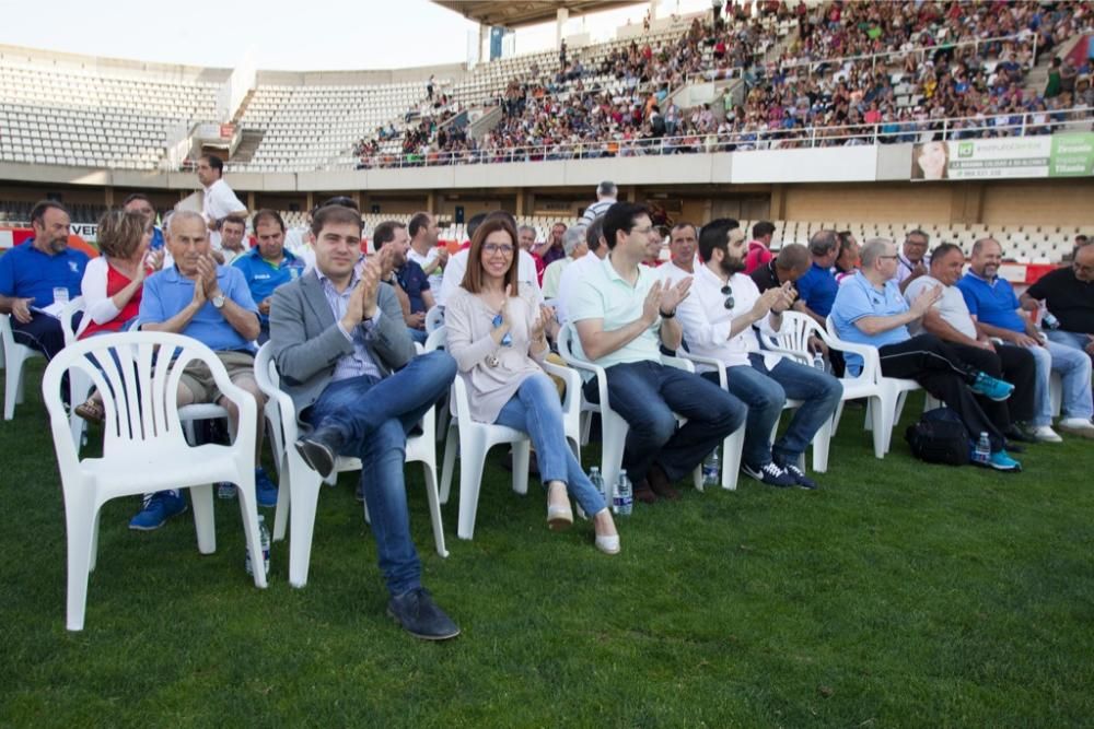 Clausura de la liga local de fútbol base de Cartag