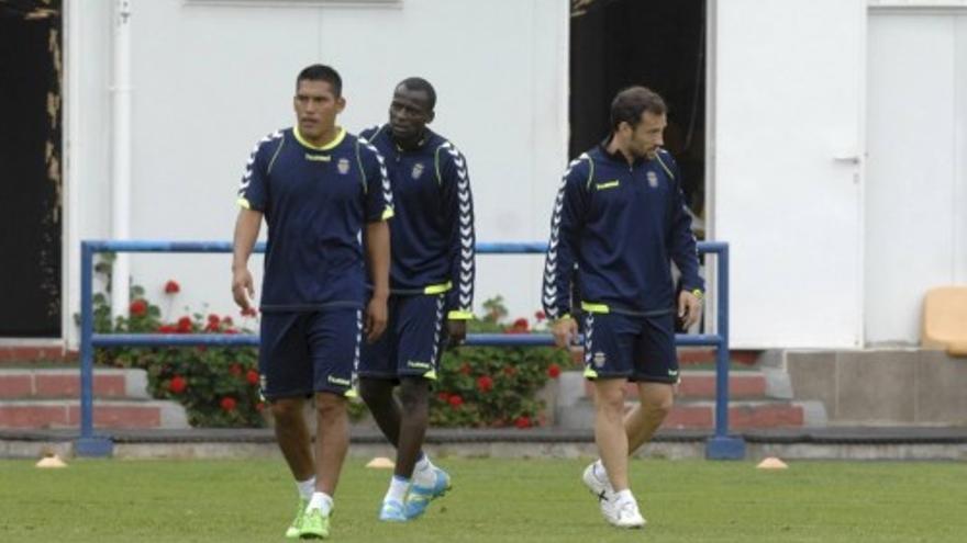 Entrenamiento de la UD Las Palmas en Barranco Seco