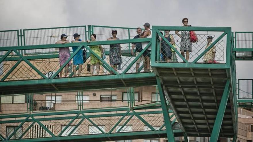 Los bañistas se dieron media vuelta