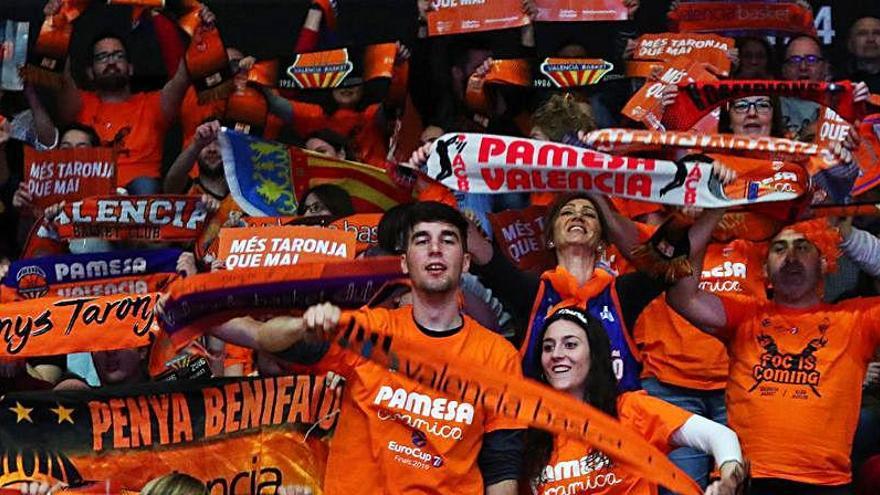 Afición del Valencia Basket