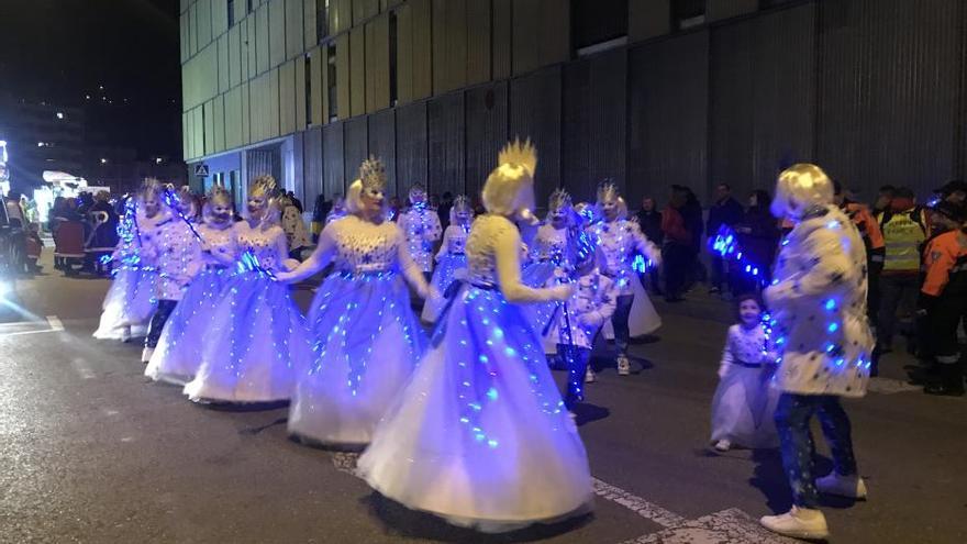 Desfile de Antroxu en Mieres.