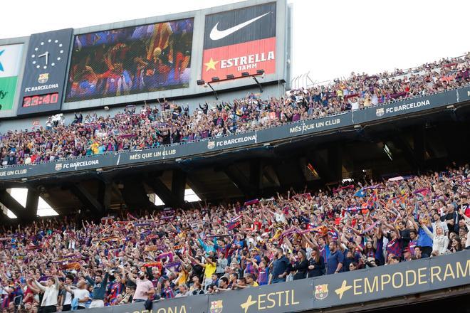 Lo que no se vio del último partido del Barça en Camp Nou antes de la remodelación