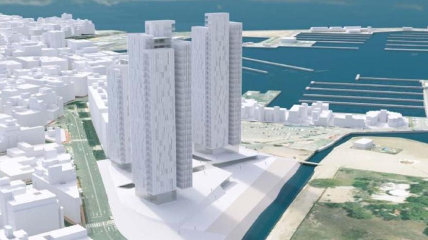 Costas informa en contra de los proyectos de rascacielos en la bahía de Torrevieja