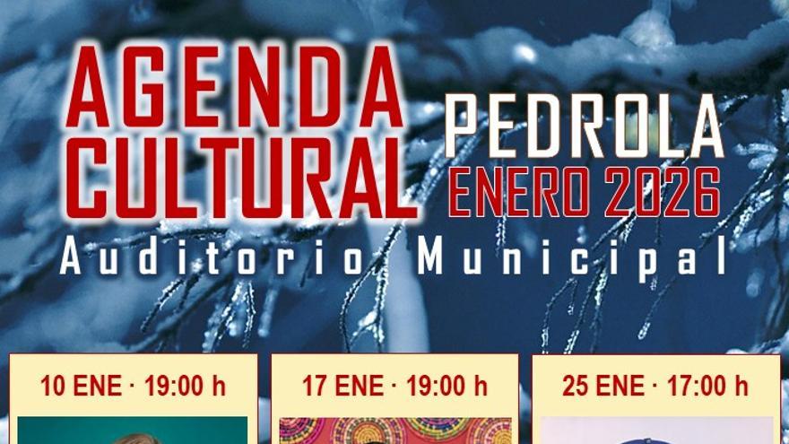 Música y teatro para empezar enero en Pedrola