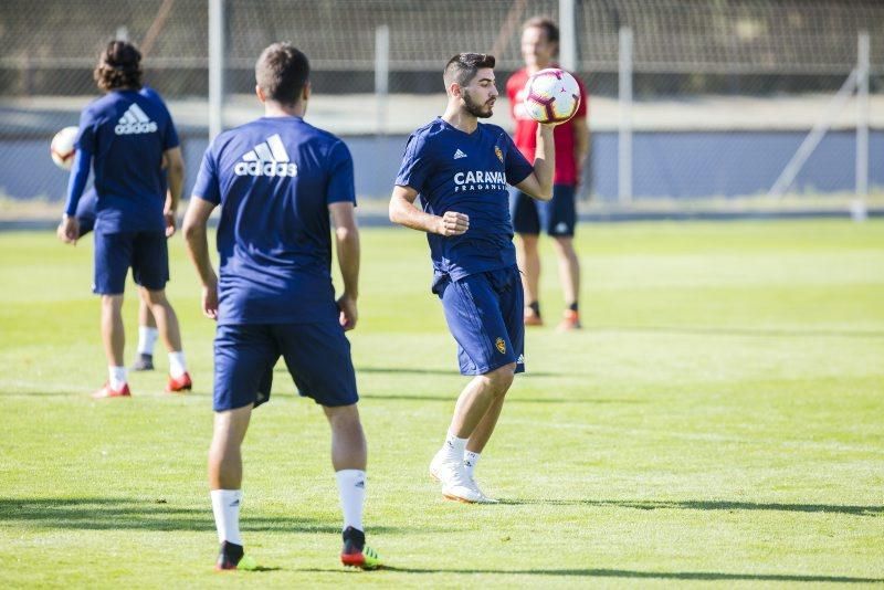 Primer entrenamiento del Real Zaragoza