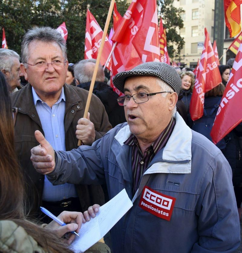 Concentración de pensionistas