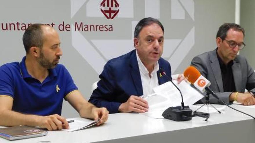 Marc Aloy, Valentí Junyent i Joan Carles Batanés, ahir