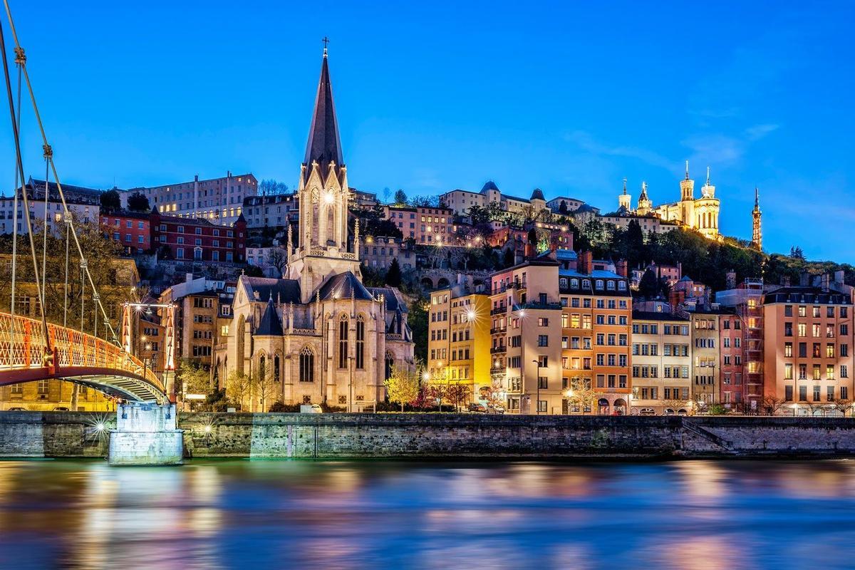 Ciudades de noche - Lyon