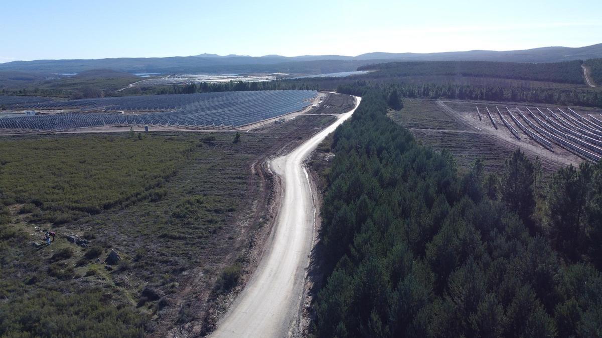 Parque fotovoltaico en Sanabria