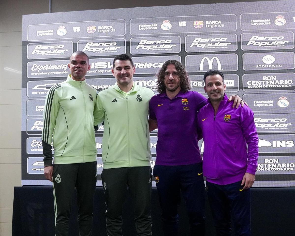 Las leyendas se preparan para el Clásico de Costa Rica