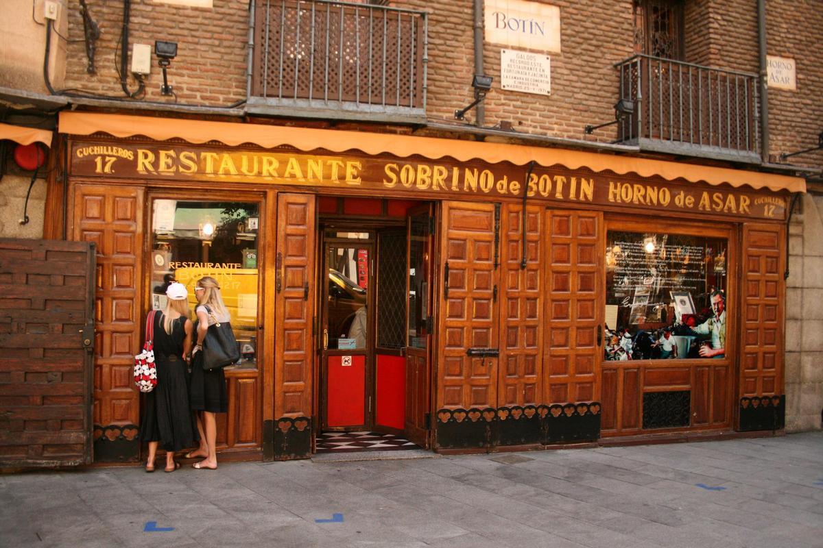 Restaurante Casa Botín en Madrid