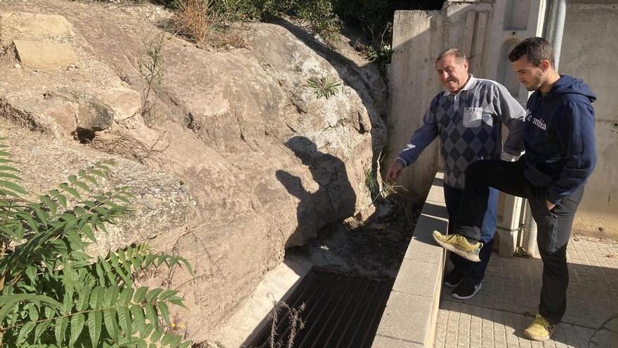 Veïns de Palà reclamen una nova canalització per les aigües pluvials per por d’inundacions
