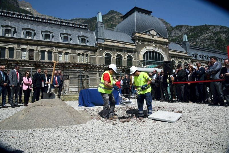 Inauguración de la Estación de Canfranc