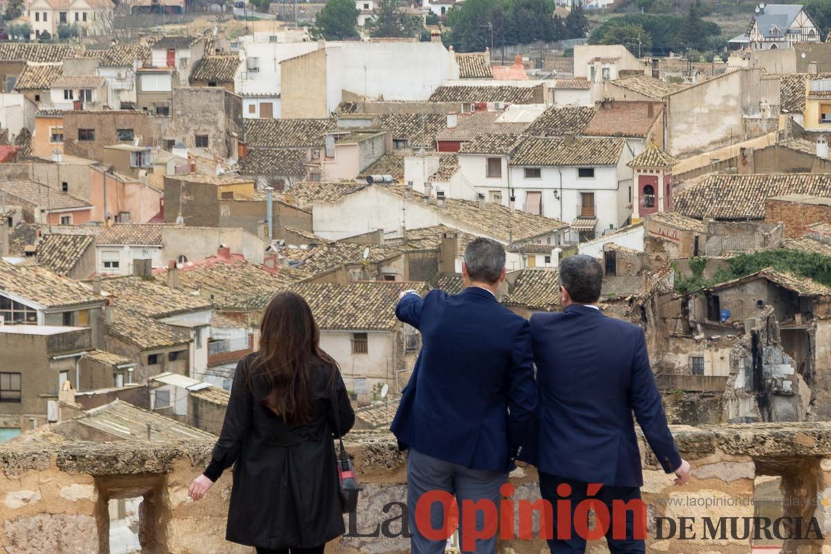 La Federación de peñas de Alcantarilla visita Caravaca de la Cruz