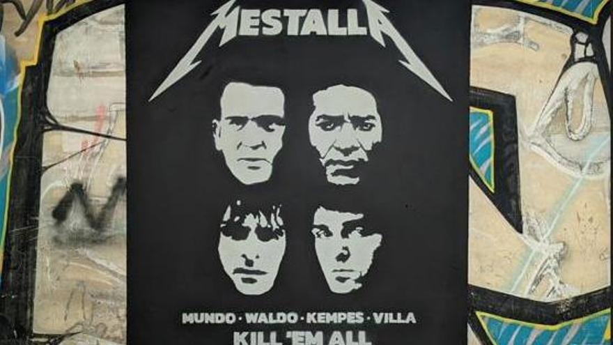 La calle no olvida a los ‘viejos rockeros’ de Mestalla