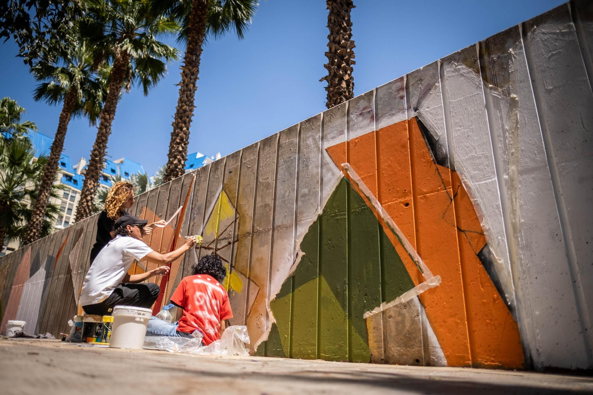 Alumnos del IES María Belén Morales recrean la última obra de la artista