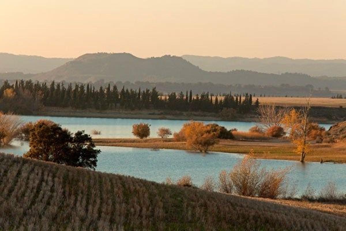 Embalse de la Sotonera, en Huesca.