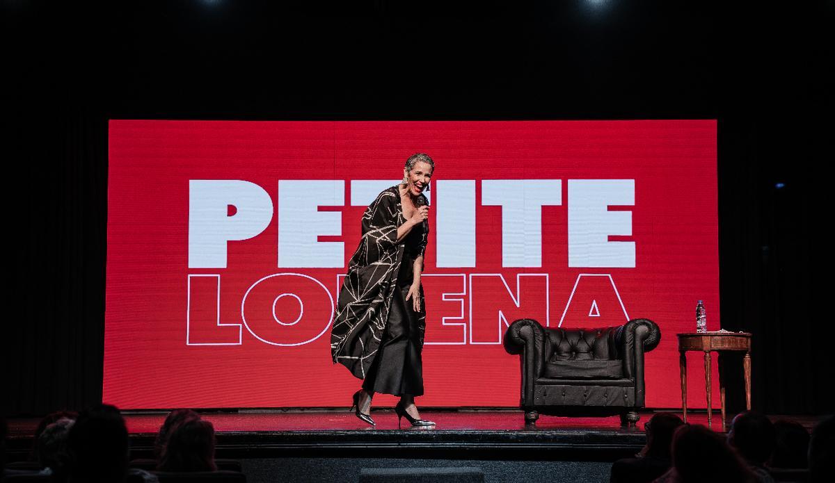 Petite Lorena durante uno de sus espectáculos en Latinoamérica este mes de marzo.