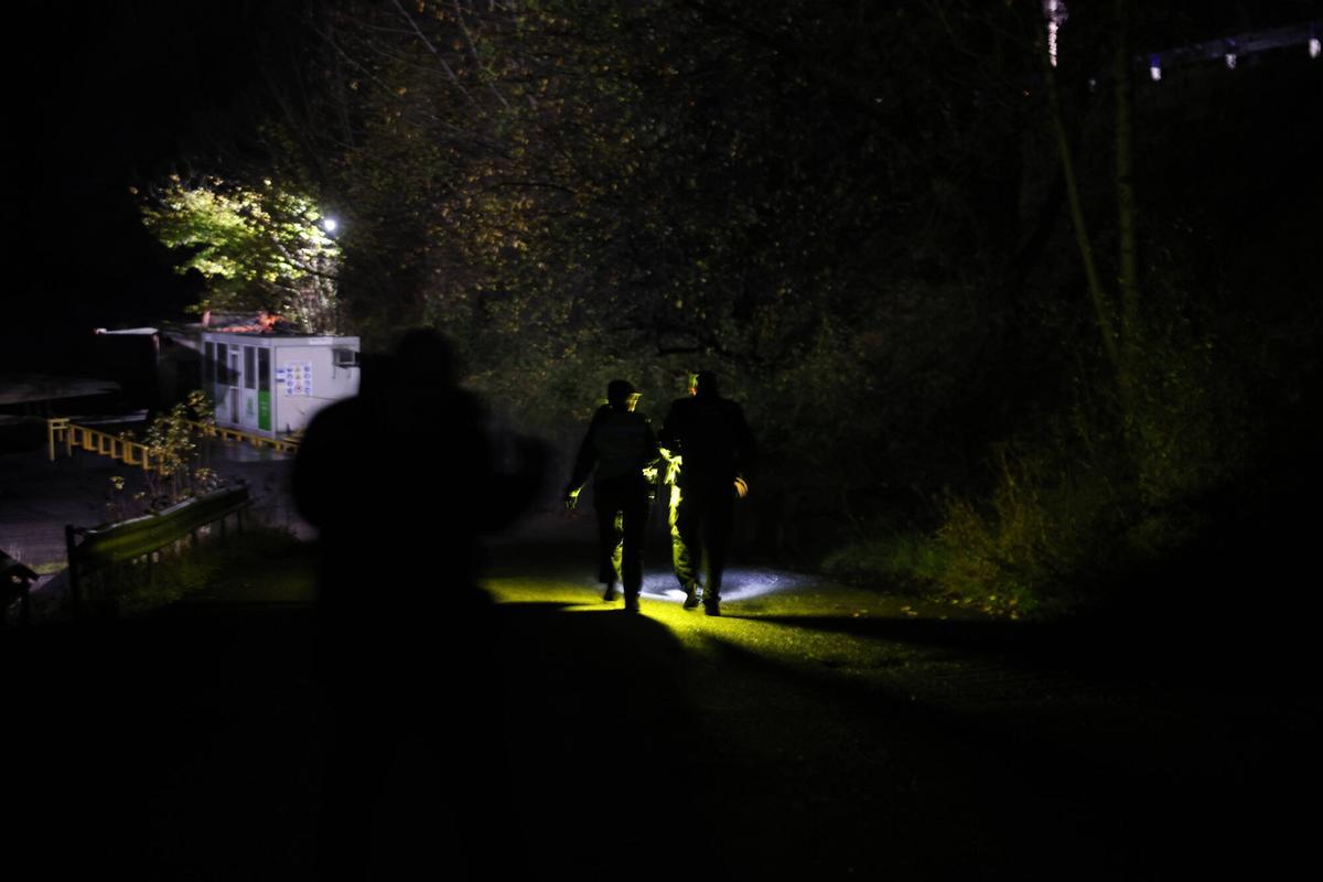 El rescate de dos mineros tras el derrumbe de una mina, en imágenes