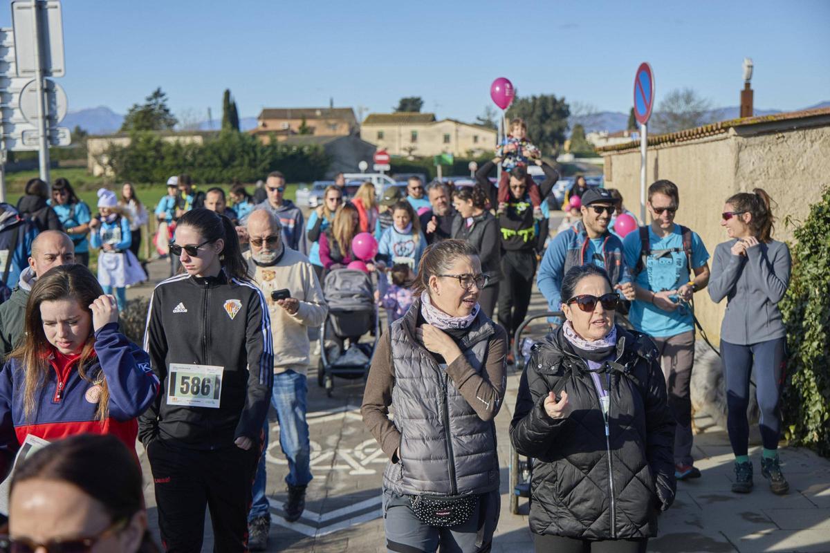 Imatges de la Run4Cancer a Riudellots de la Selva