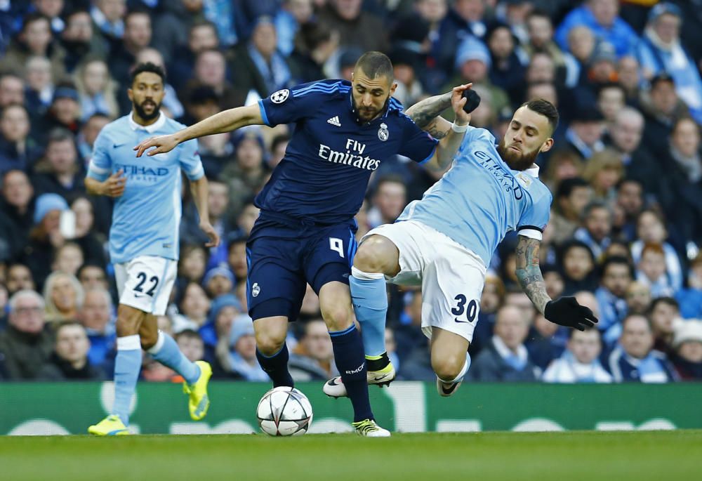 Imágenes del partido entre Manchester City y Real