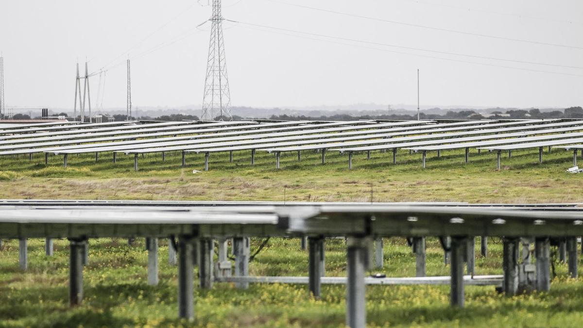 Una fotovoltaica de Cáceres.