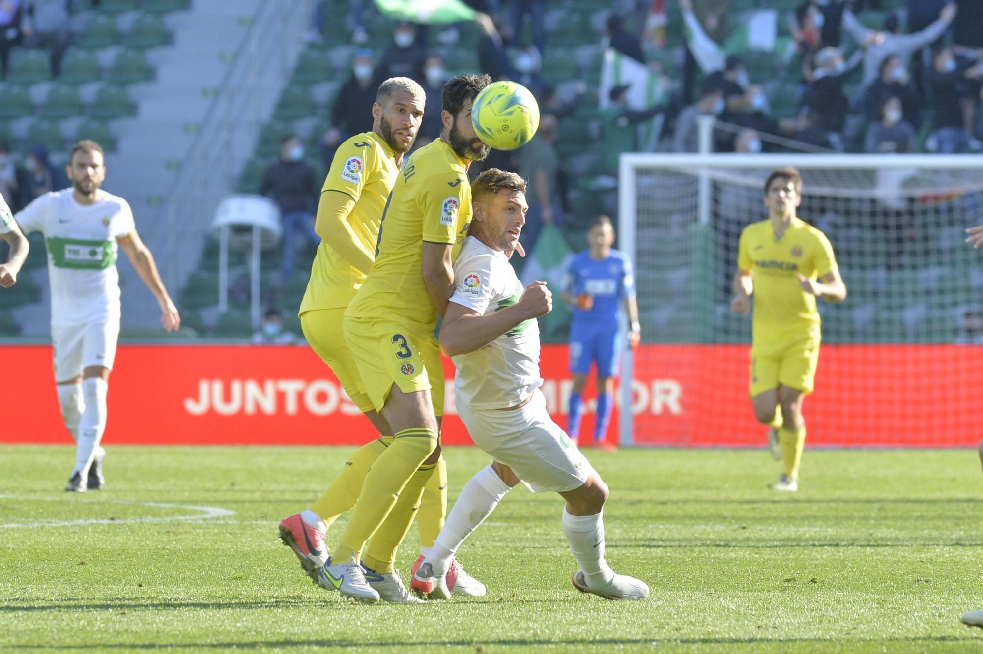 Las imágenes del Elche CF - Villarreal CF