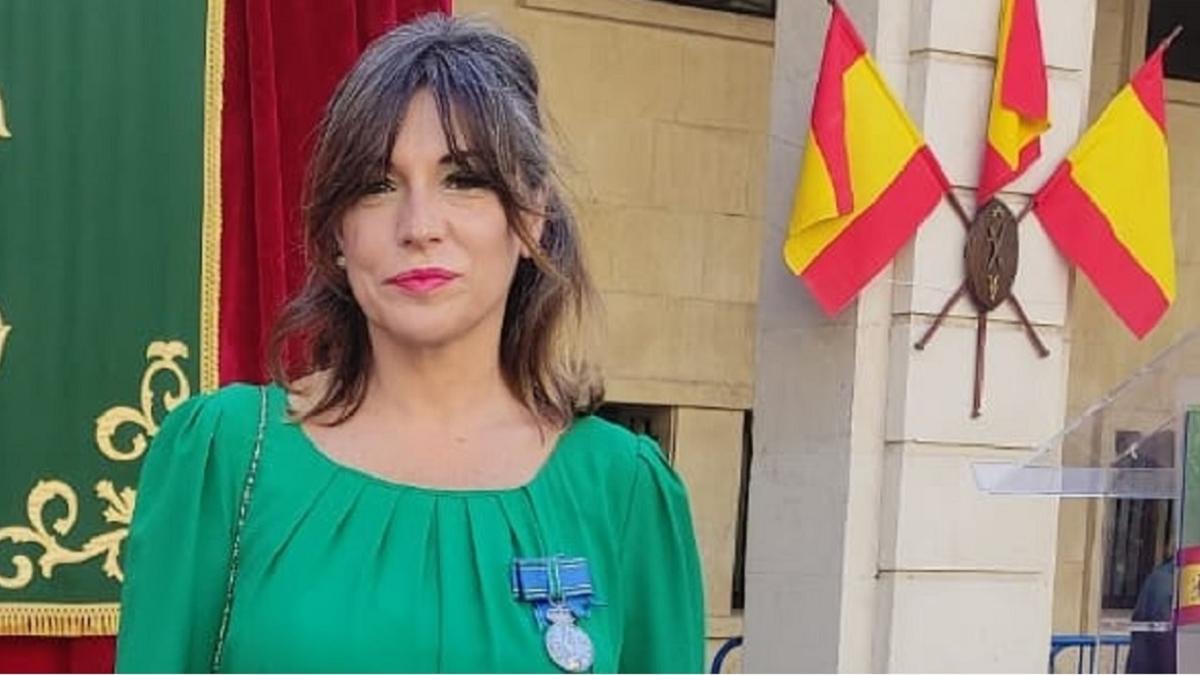 La portavoz de Vox en el Ayuntamiento de Fontanars, Yolanda Francés.