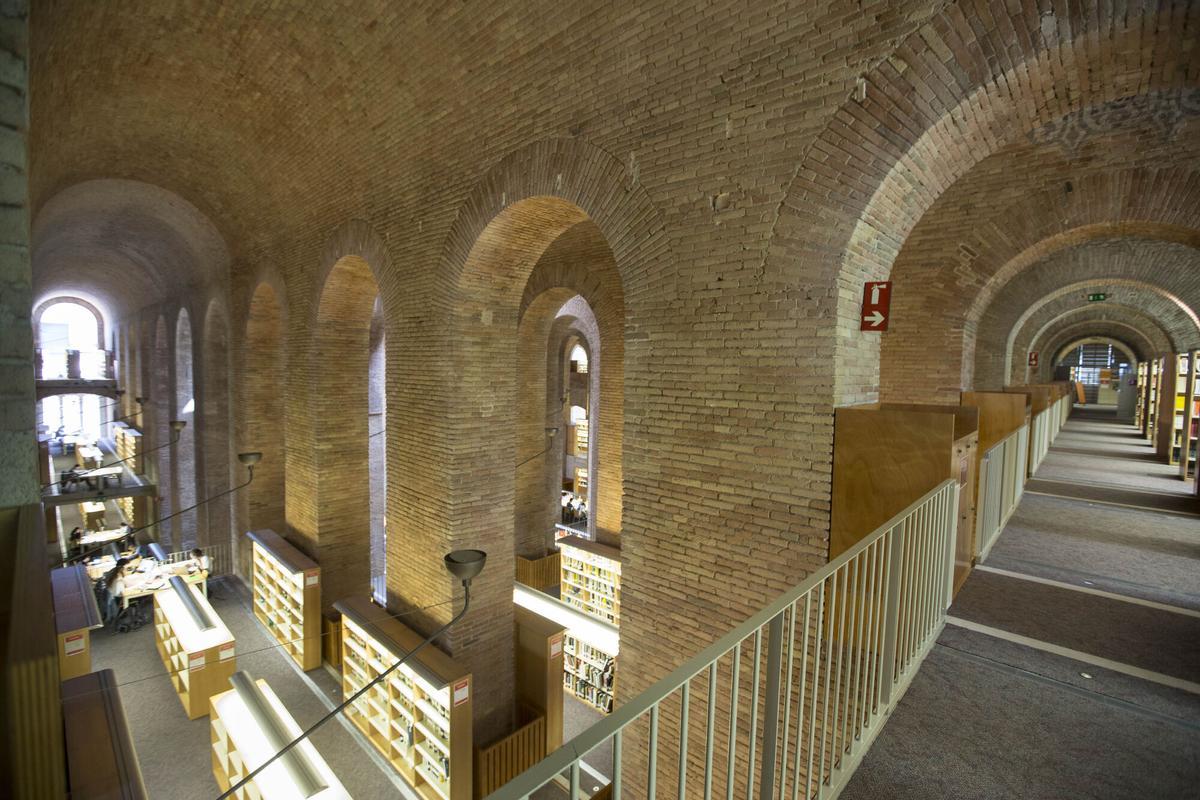 BARCELONA 20/05/2016 DEPOSITO DE LAS AGUAS DIPÒSIT DE LES AIGUES EN LA UPF UNIVERSITAT POMPEU FABRA PARA ARCHIVO FOTO JOSEP GARCIA