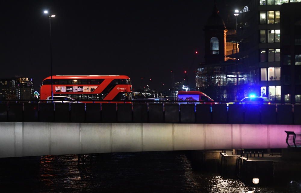 Atentado terrorista en el puente de Londres