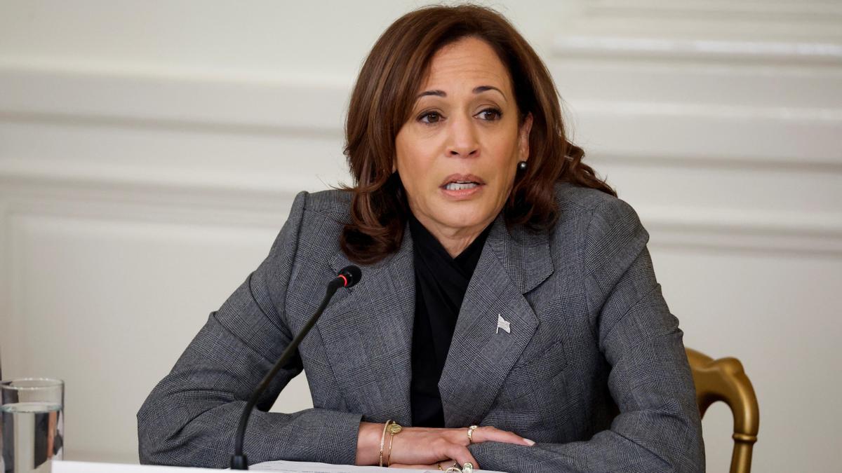 La vicepresidenta de EEUU, Kamala Harris.