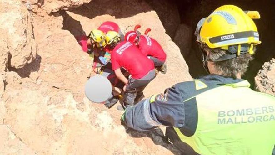 Rescate de dos personas accidentadas el domingo en s&#039;Estalella y el Puig de sa Rateta