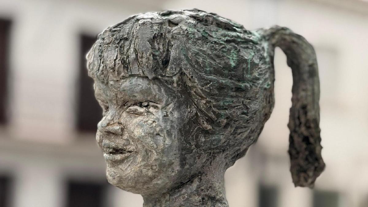 La Niña de Benalmádena ha envejecido con el paso del tiempo.