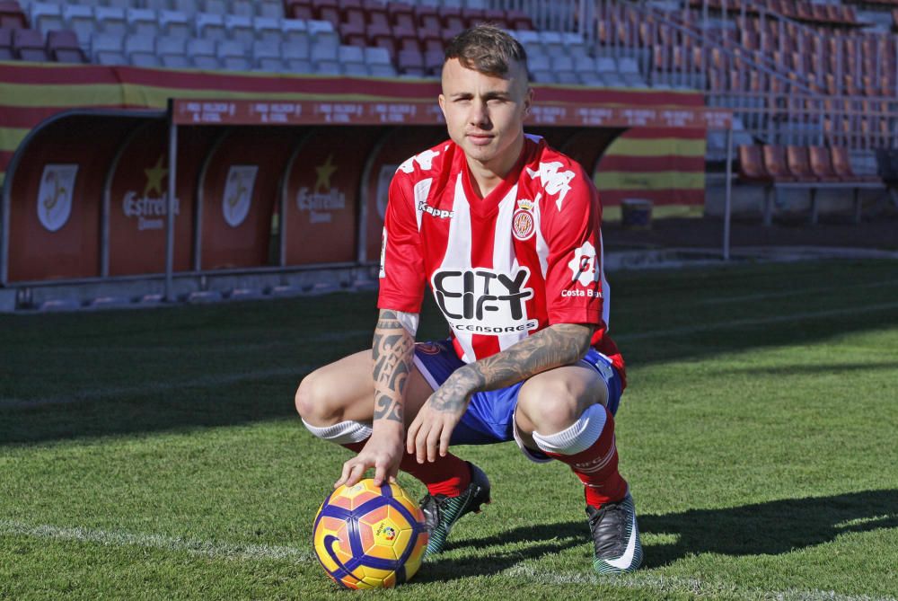 El Girona presenta Maffeo i Angeliño